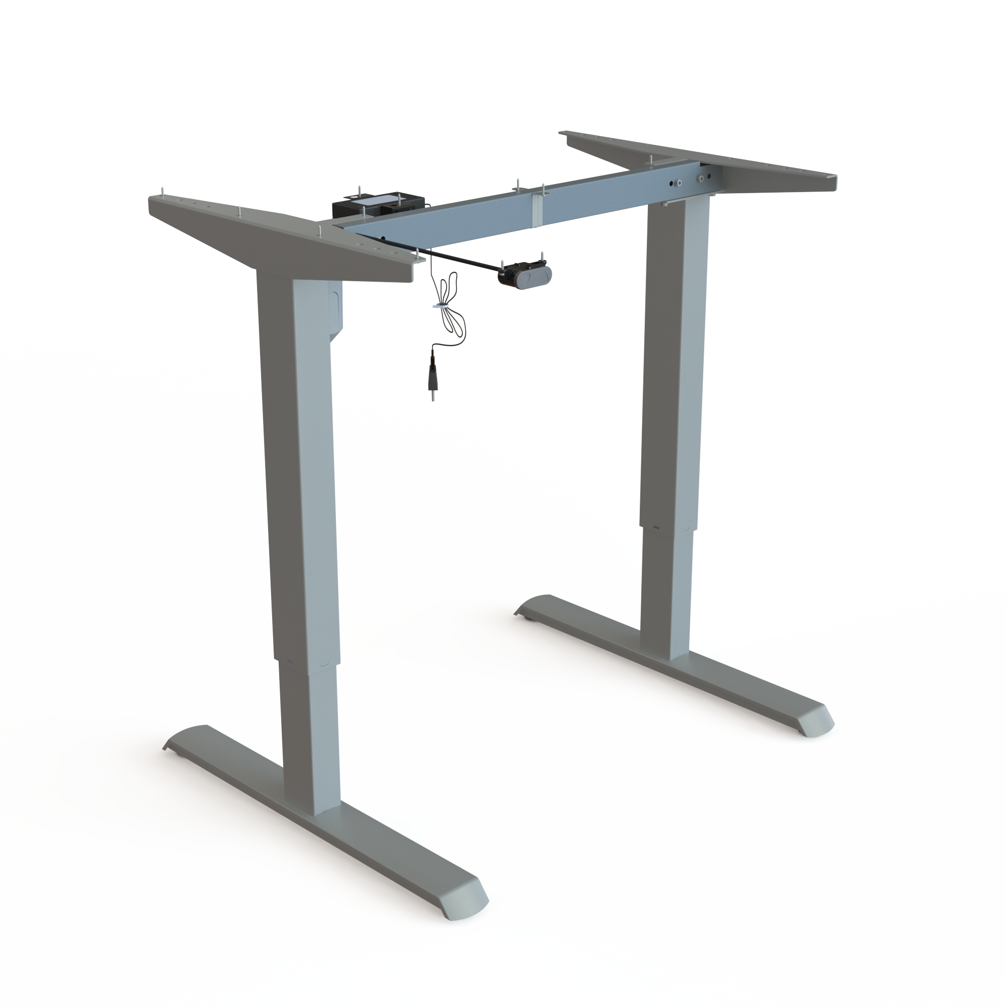 Electric Desk Frame | Width 082 cm | Silver