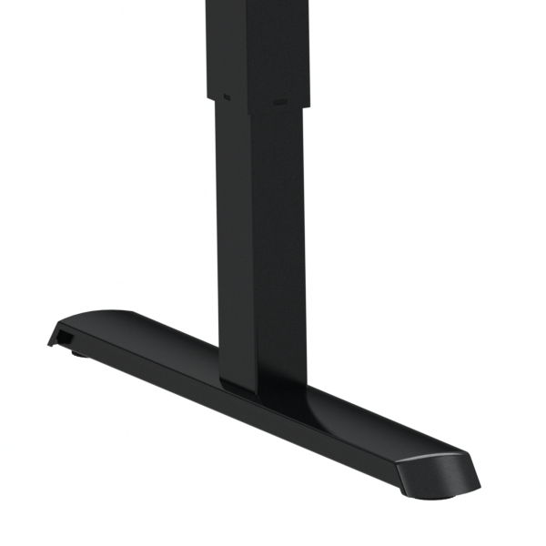 Electric Adjustable Desk | 150x80 cm | Walnut with black frame